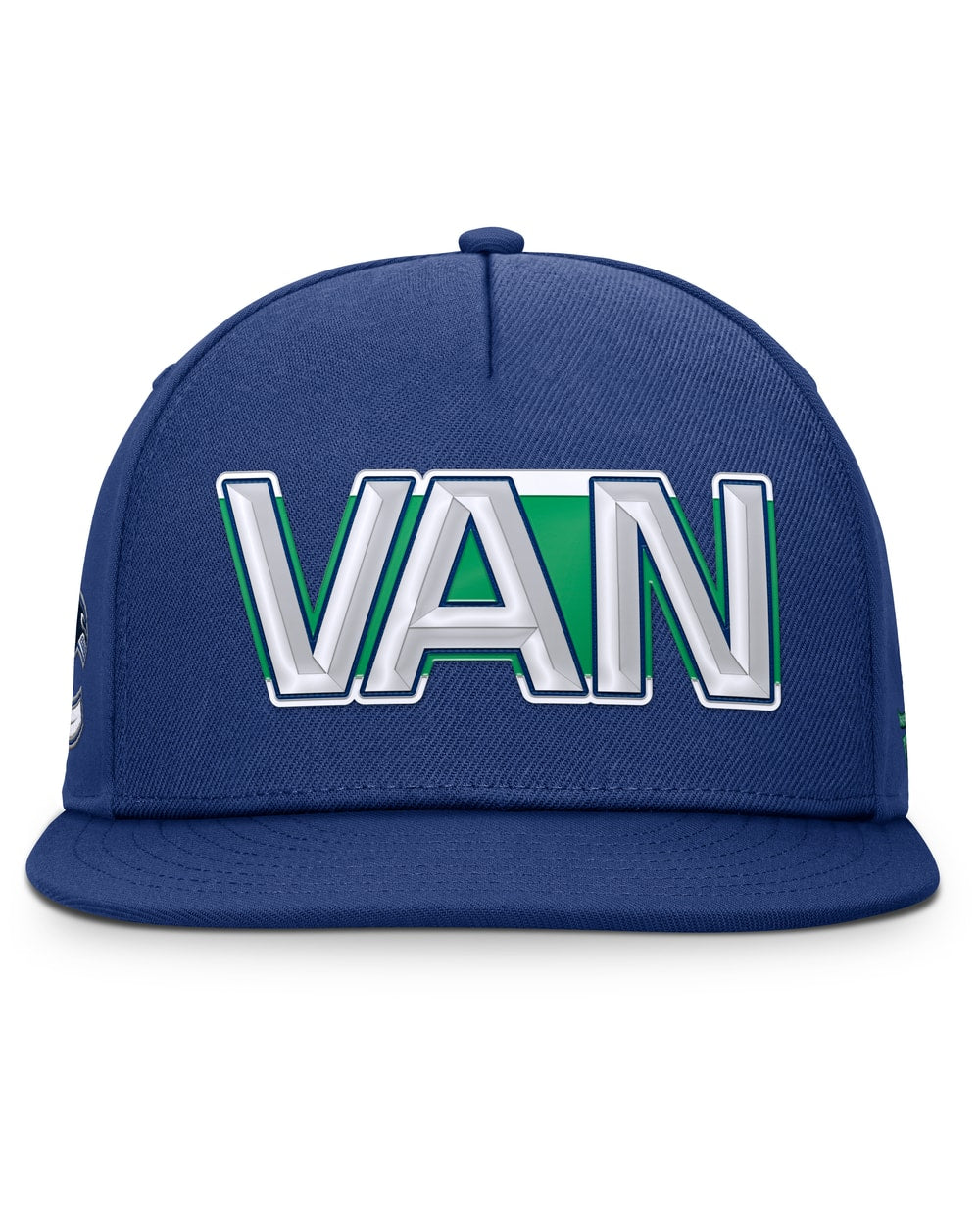 Fanatics Vancouver Canucks Authentic Pro Rink Team Code Snapback Hat