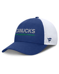 Fanatics Vancouver Canucks Authentic Pro Rinkside Structured Meshback Hat