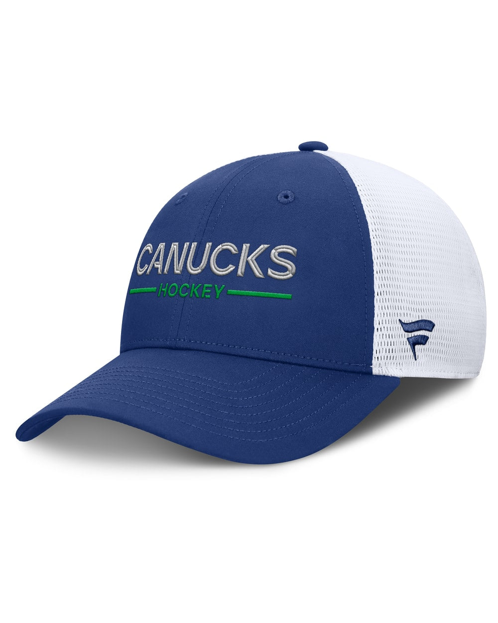 Fanatics Vancouver Canucks Authentic Pro Rinkside Structured Meshback Hat