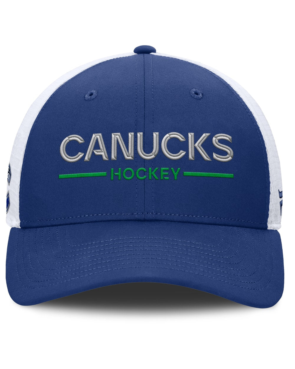 Fanatics Vancouver Canucks Authentic Pro Rinkside Structured Meshback Hat