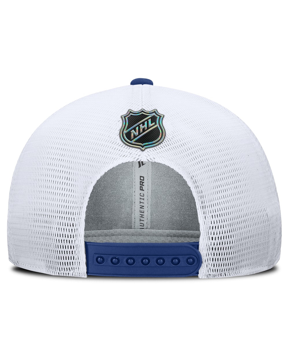 Fanatics Vancouver Canucks Authentic Pro Rinkside Structured Meshback Hat