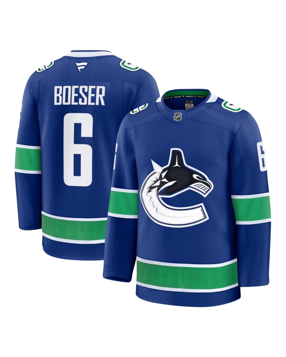 Fanatics Vancouver Canucks Home Premium Jersey - Brock Boeser