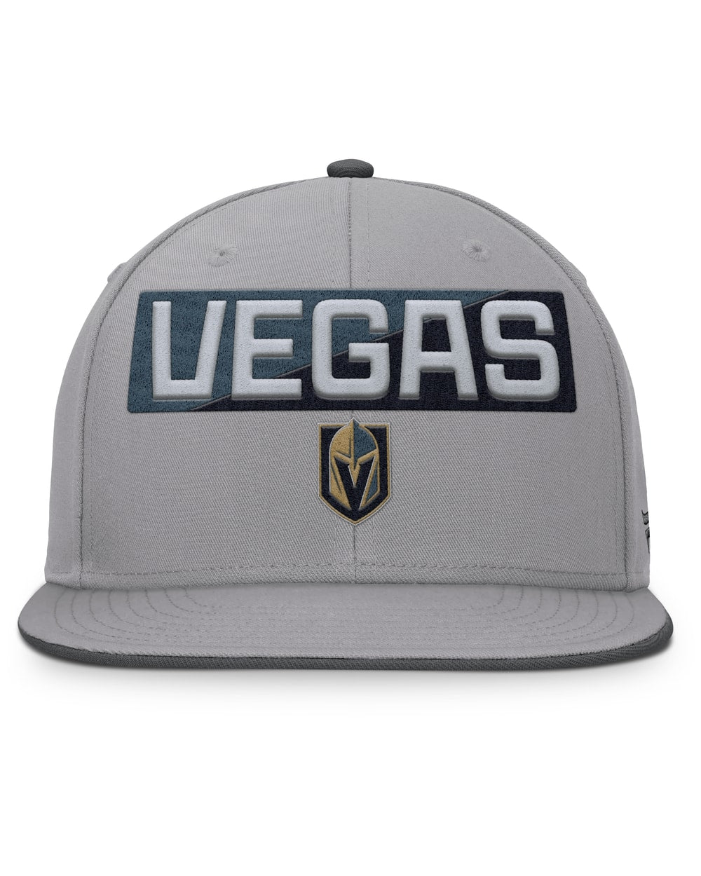 Fanatics Vegas Golden Knights Fundamentals Duo Split Logo Snapback Hat