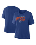 Fanatics Edmonton Oilers Women's Breakaway T-Shirt