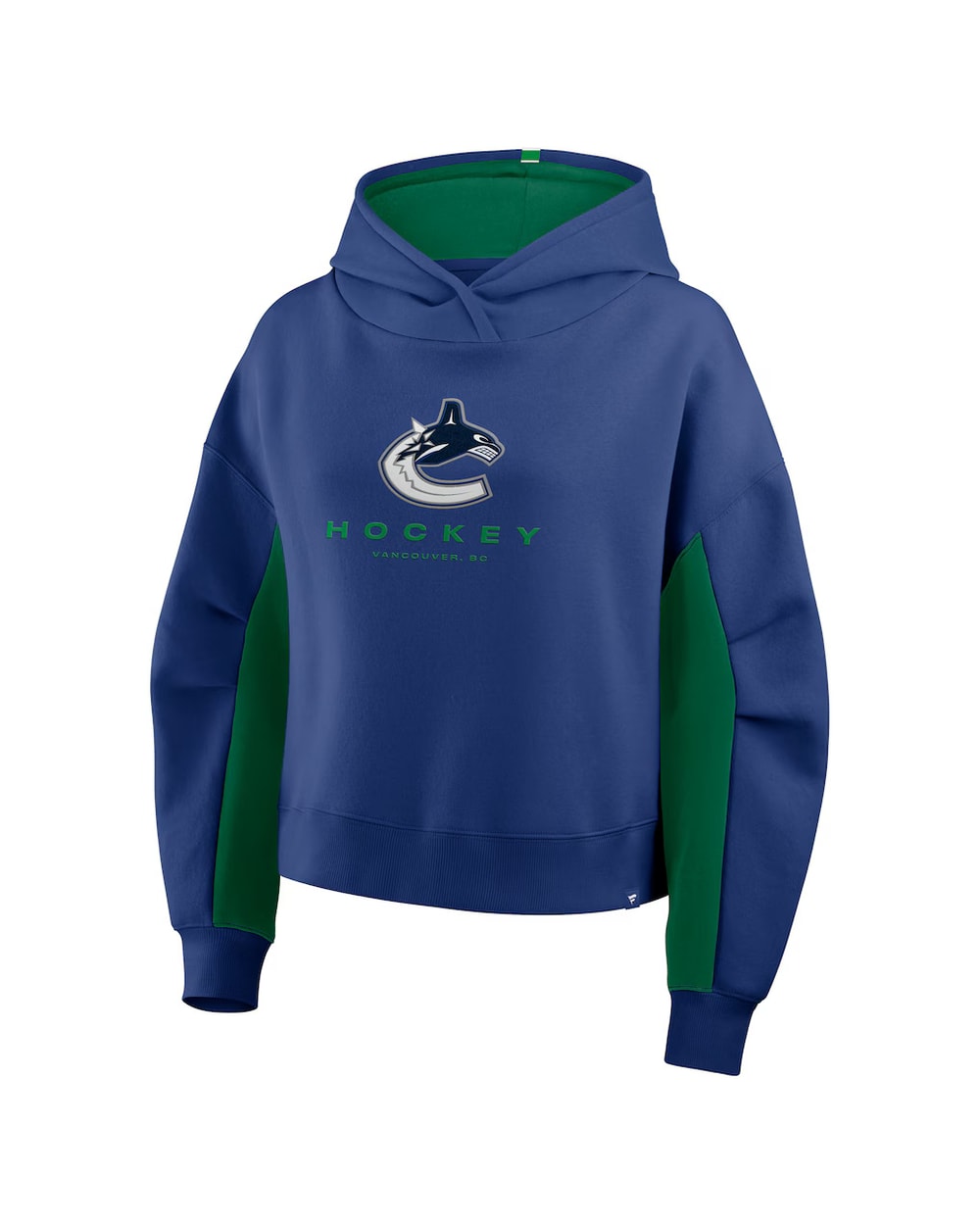 Fanatics Vancouver Canucks Women's Back Check Boxy Hoodie