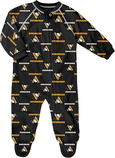 NHL Infant Raglan Zip Up Coverall