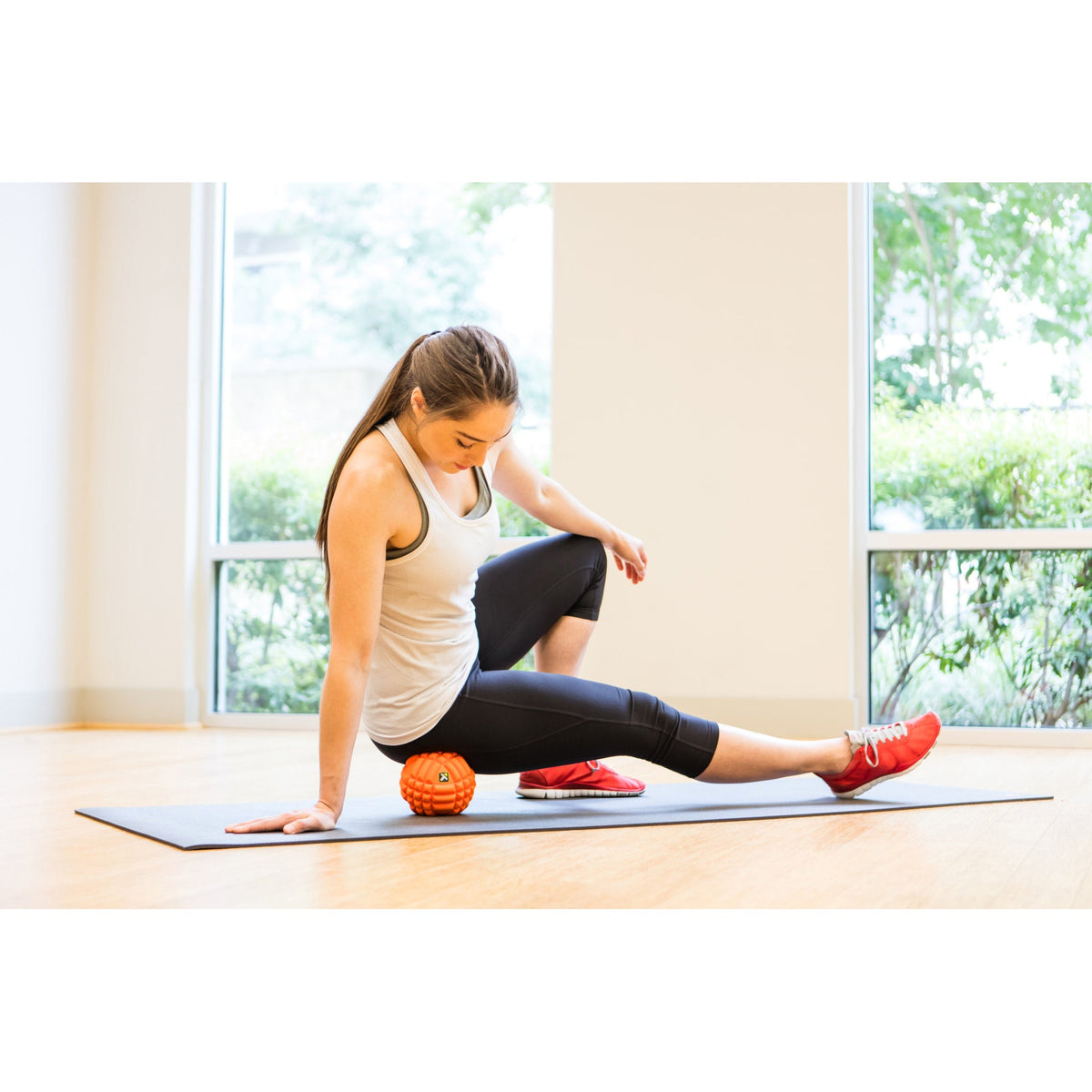 Trigger Point Grid Massage Ball, angle view