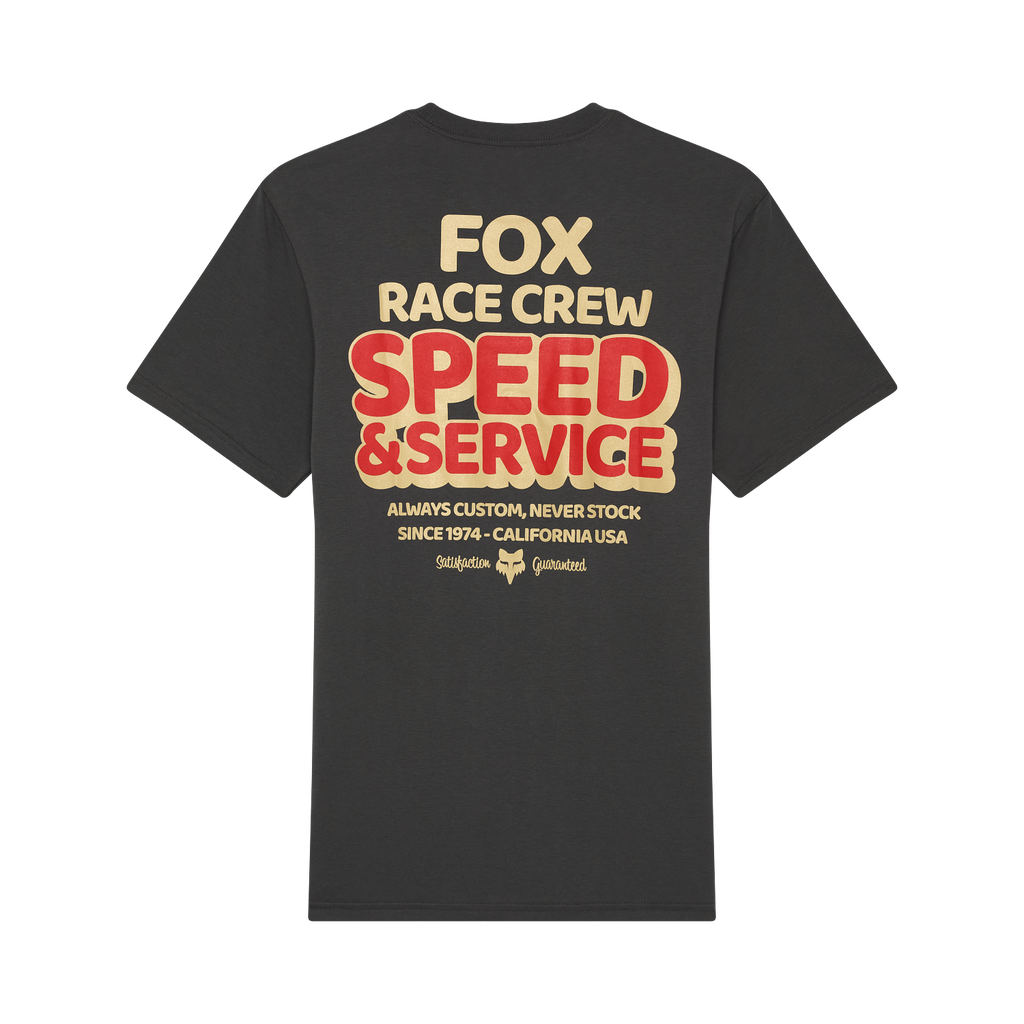 Fox Men's Always Custom Premium Tee - Dark Shadow Grey - Back