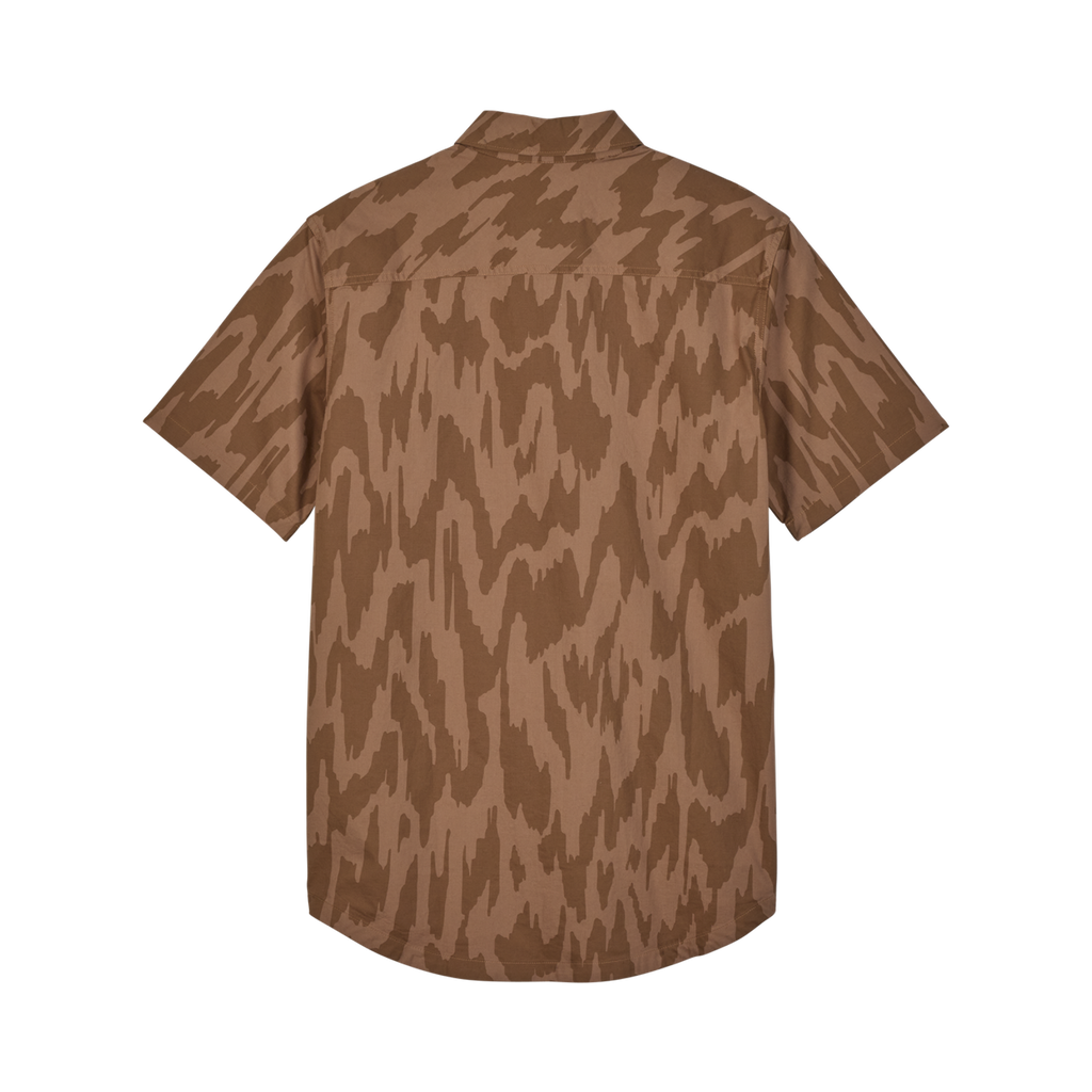 Fox Swarmer Woven Shirt Chai detail