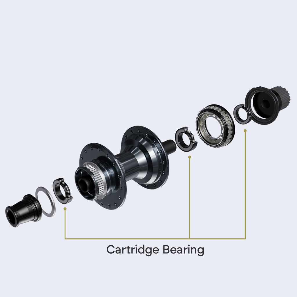Shimano FH-M8210-B Deore XT rear freehub exploded view