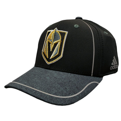 Adidas Vegas Golden Knights Poly Structured Flex Cap Grey