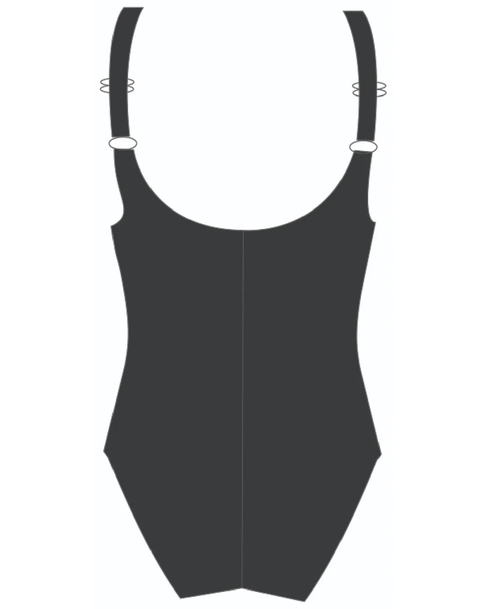 Finz Women's Ruched Banded One-piece Swimsuit