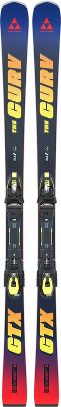 Fischer Curv GTX M-Track Skis with RX 13 GW Powerrail Ski Bindings