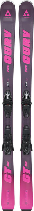 Fischer Curv GT 80 Twin Powerrail Skis with RSW 11 GW Powerrail Ski Bindings