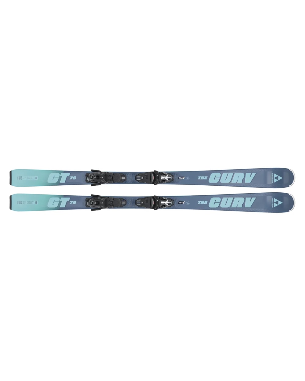 Fischer The Curv GT 76 Skis + RSW 10 GripWalk Bindings