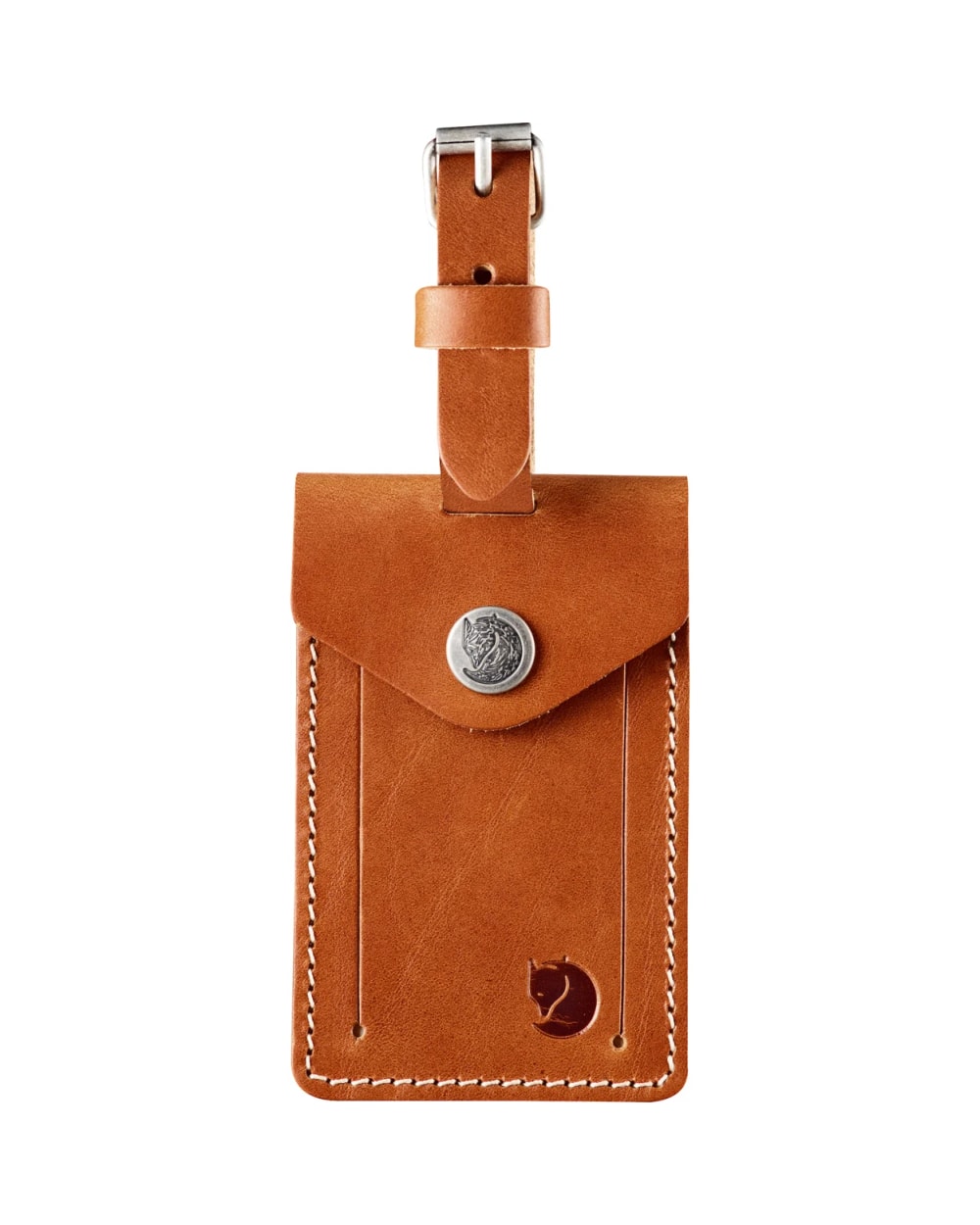 Fjallraven Leather Luggage Tag