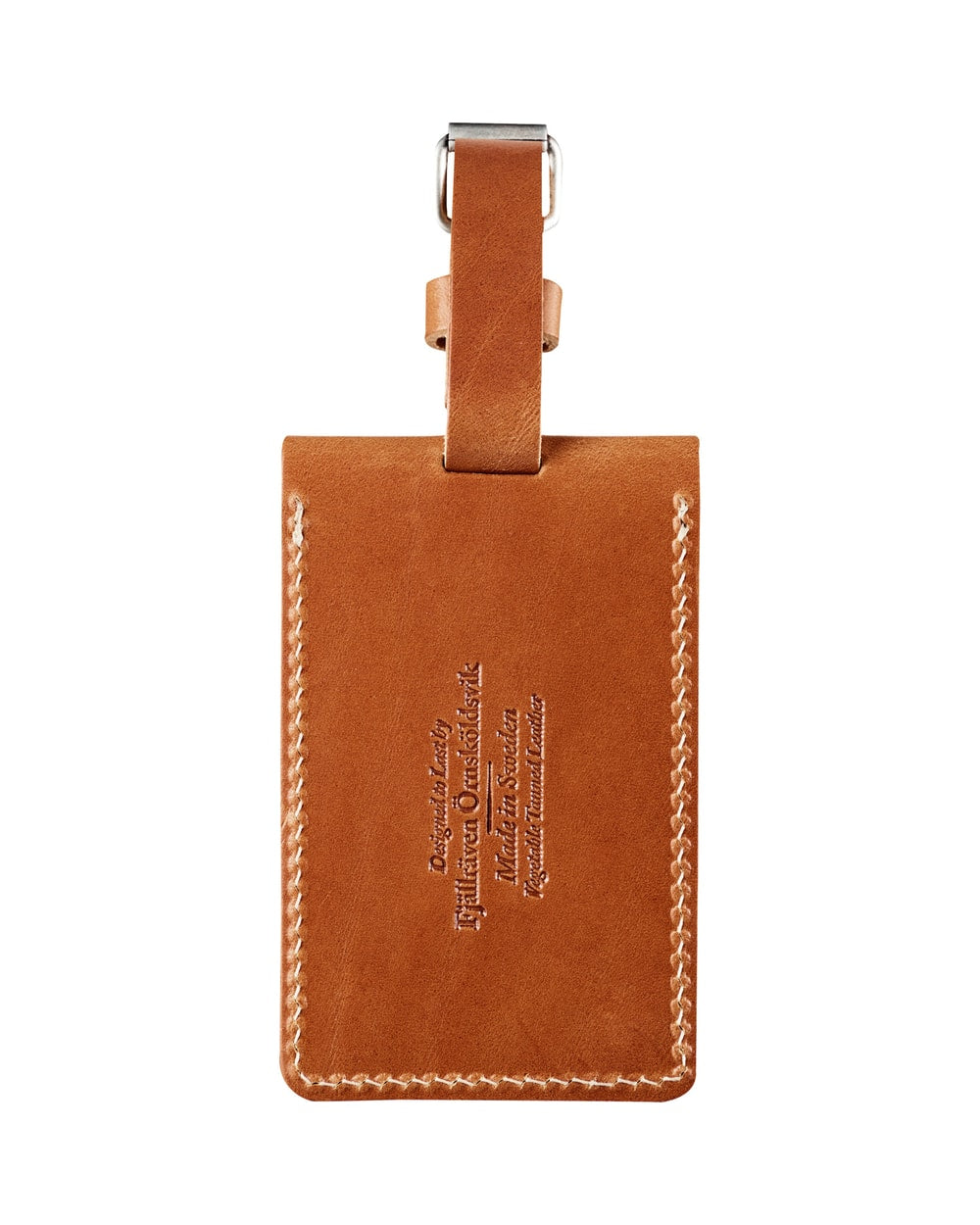 Fjallraven Leather Luggage Tag