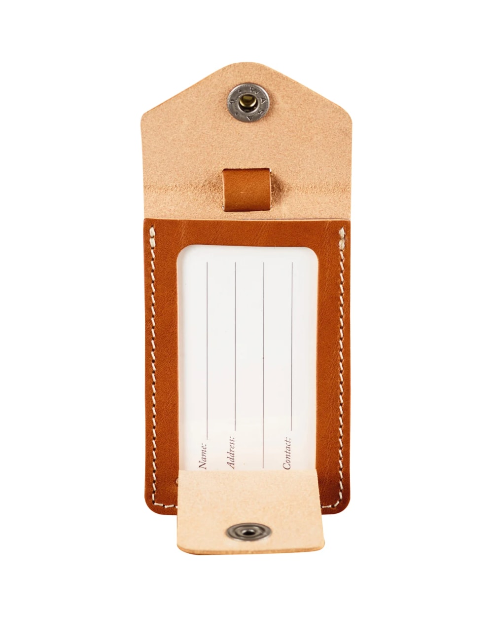 Fjallraven Leather Luggage Tag