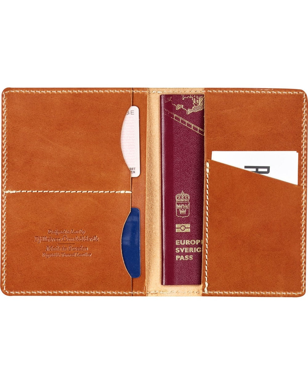 Fjallraven Leather Passport Cover