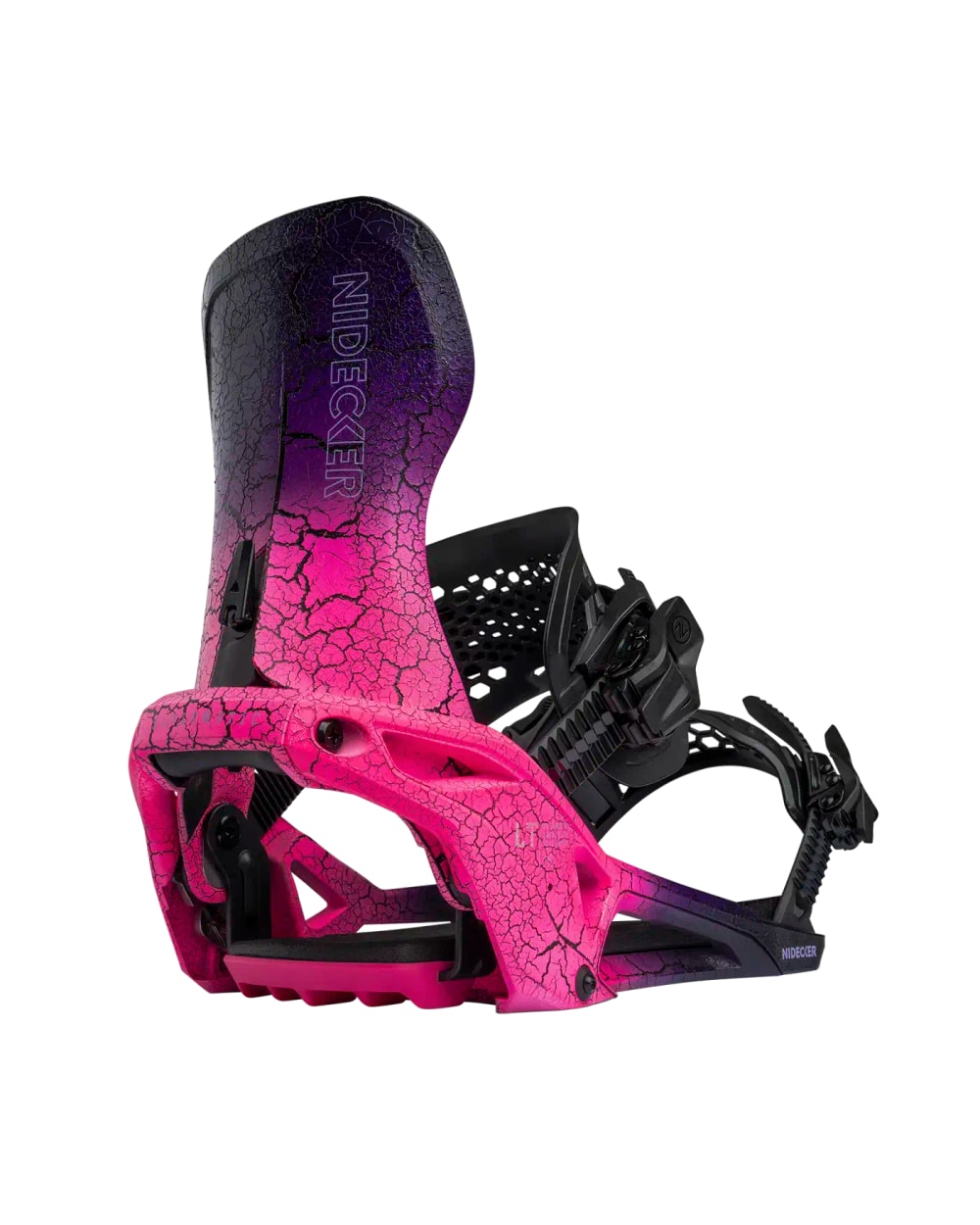 Nidecker LT Supermatic Snowboard Binding - Magma, front view