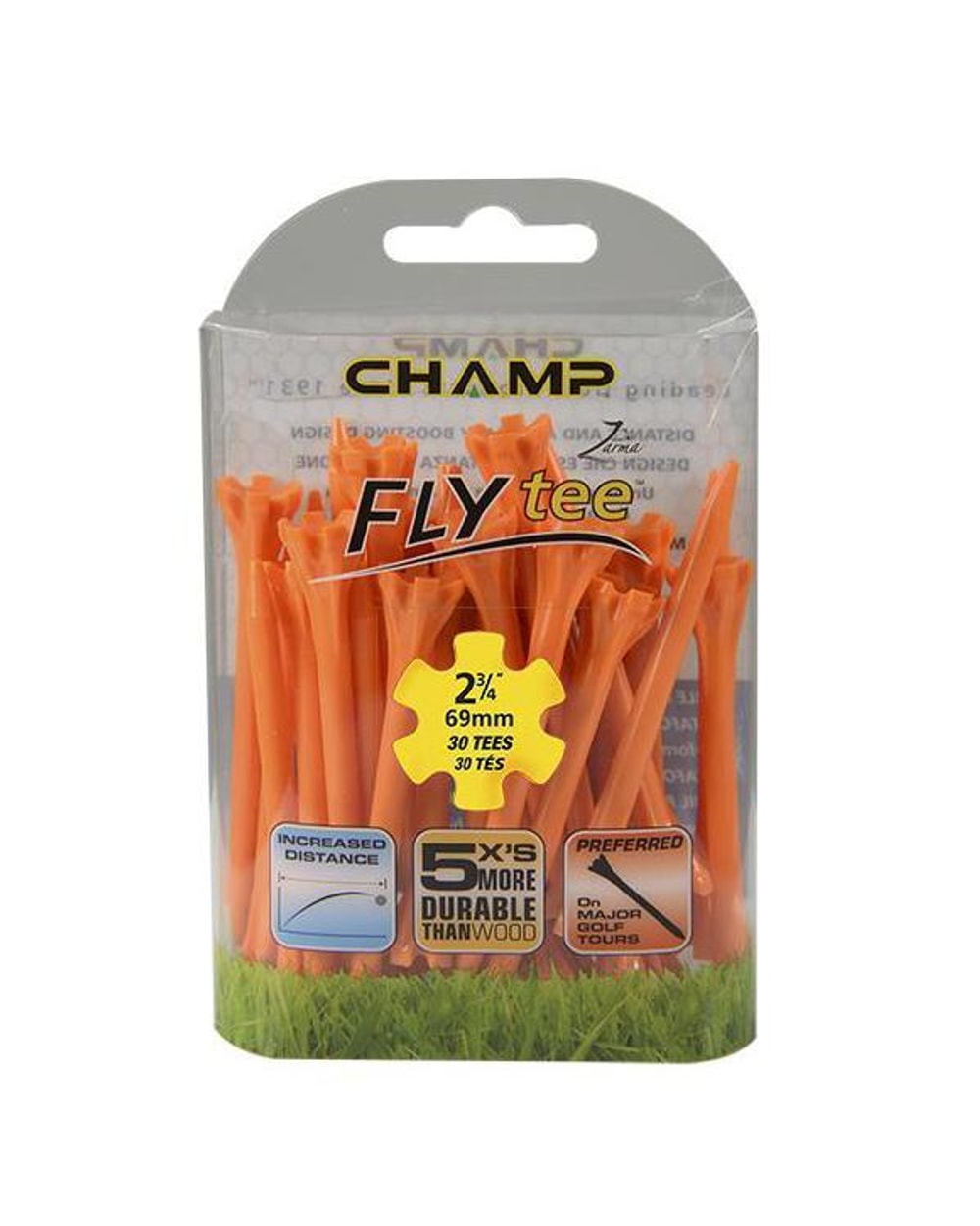 Champ Flytees 2-3/4" (30 Pack)