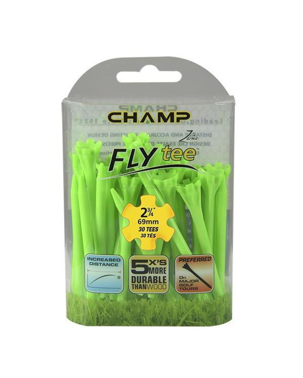 Champ Flytees 2-3/4" (30 Pack)