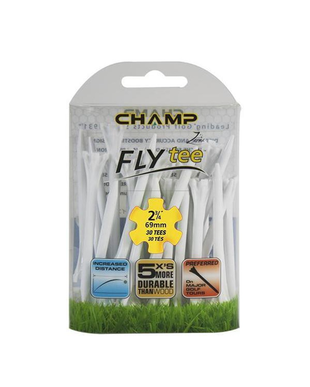 Champ Flytees 2-3/4" (30 Pack)