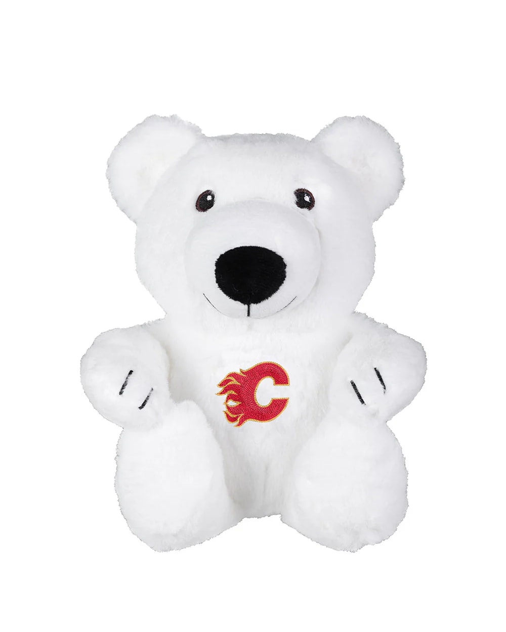 FOCO 10" Plush Polar Bear - Calgary Flames
