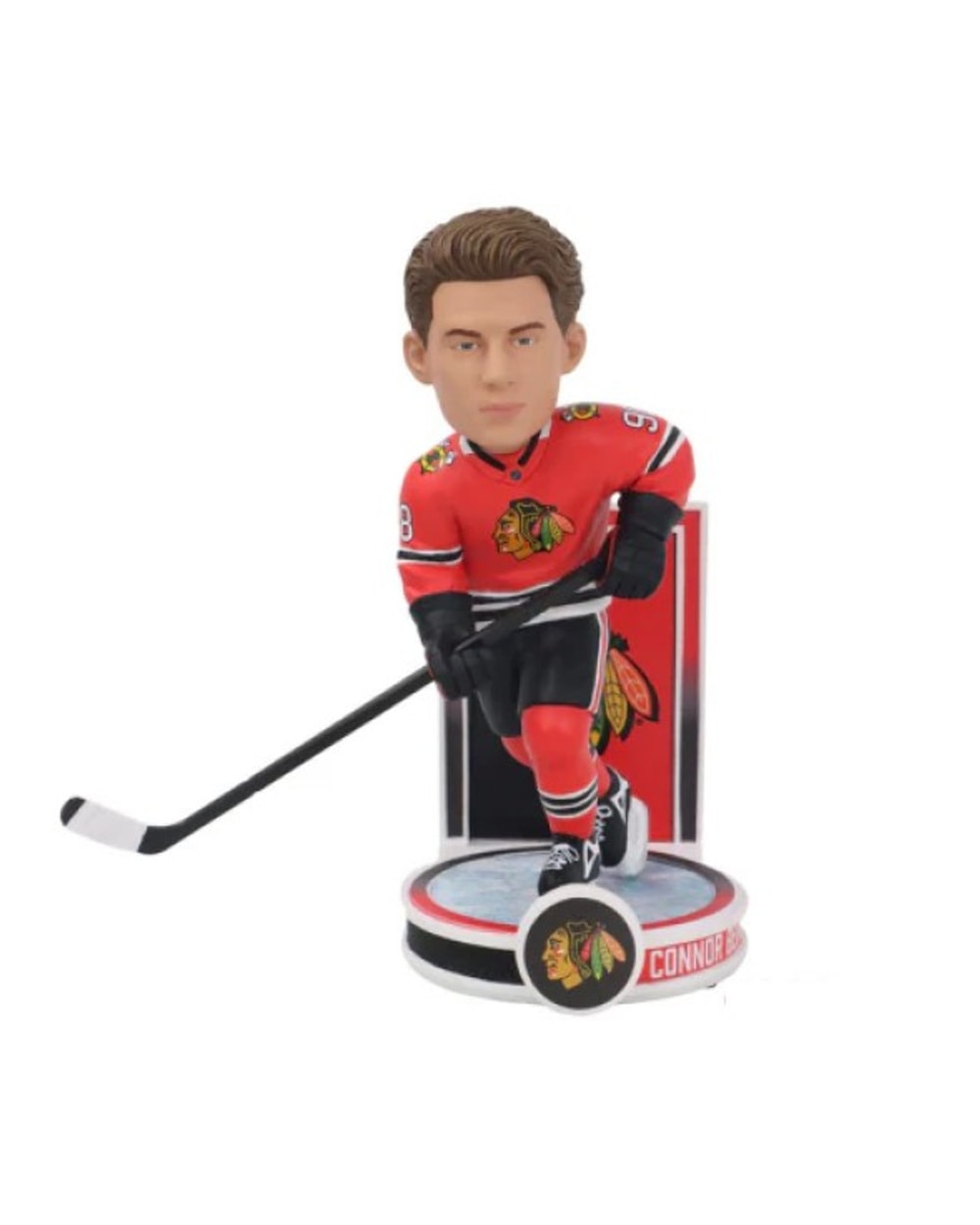 FOCO Connor Bedard (Chicago Blackhawks) Banner Series NHL Bobblehead