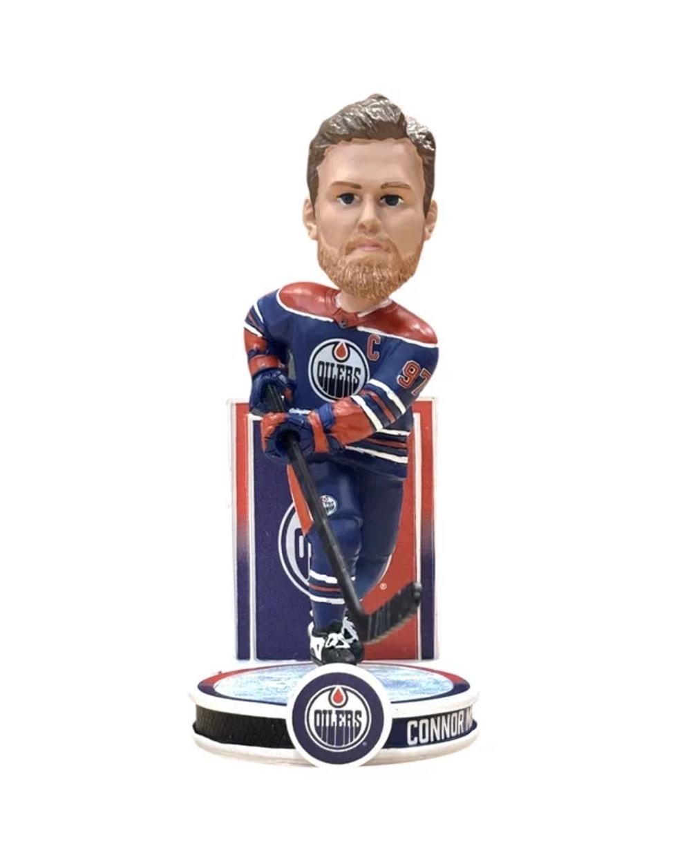 FOCO Connor McDavid (Edmonton Oilers) Banner Series NHL Bobblehead