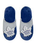 FOCO NHL Big Logo Adult Slippers - Toronto Maple Leafs