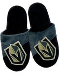 FOCO NHL Big Logo Adult Slippers- Vegas Golden Knights