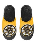 FOCO NHL Big Logo Youth Slippers - Boston Bruins