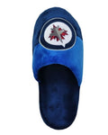FOCO NHL Big Logo Youth Slippers - Winnipeg Jets