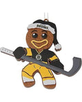 FOCO NHL Gingerbread Man Christmas Ornament- Boston Bruins