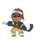 FOCO NHL Gingerbread Man Christmas Ornament- Pittsburgh Penguins