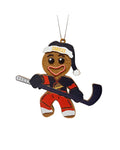 FOCO NHL Gingerbread Man Christmas Ornament- Vancouver Canucks