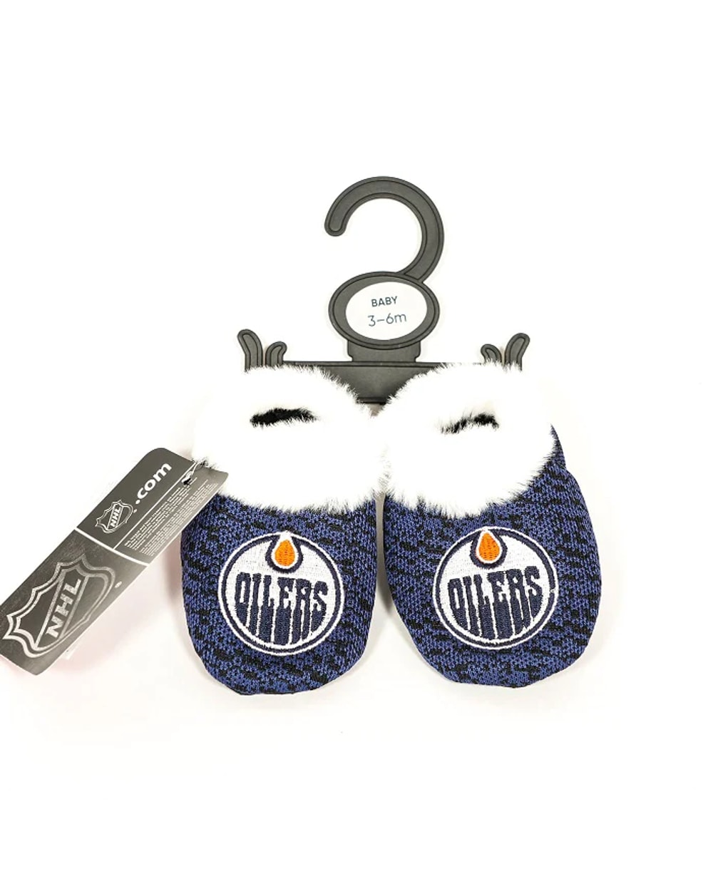 FOCO NHL Polyknit Infant Slippers - Edmonton Oilers