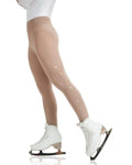 Footed Tights with Crystals