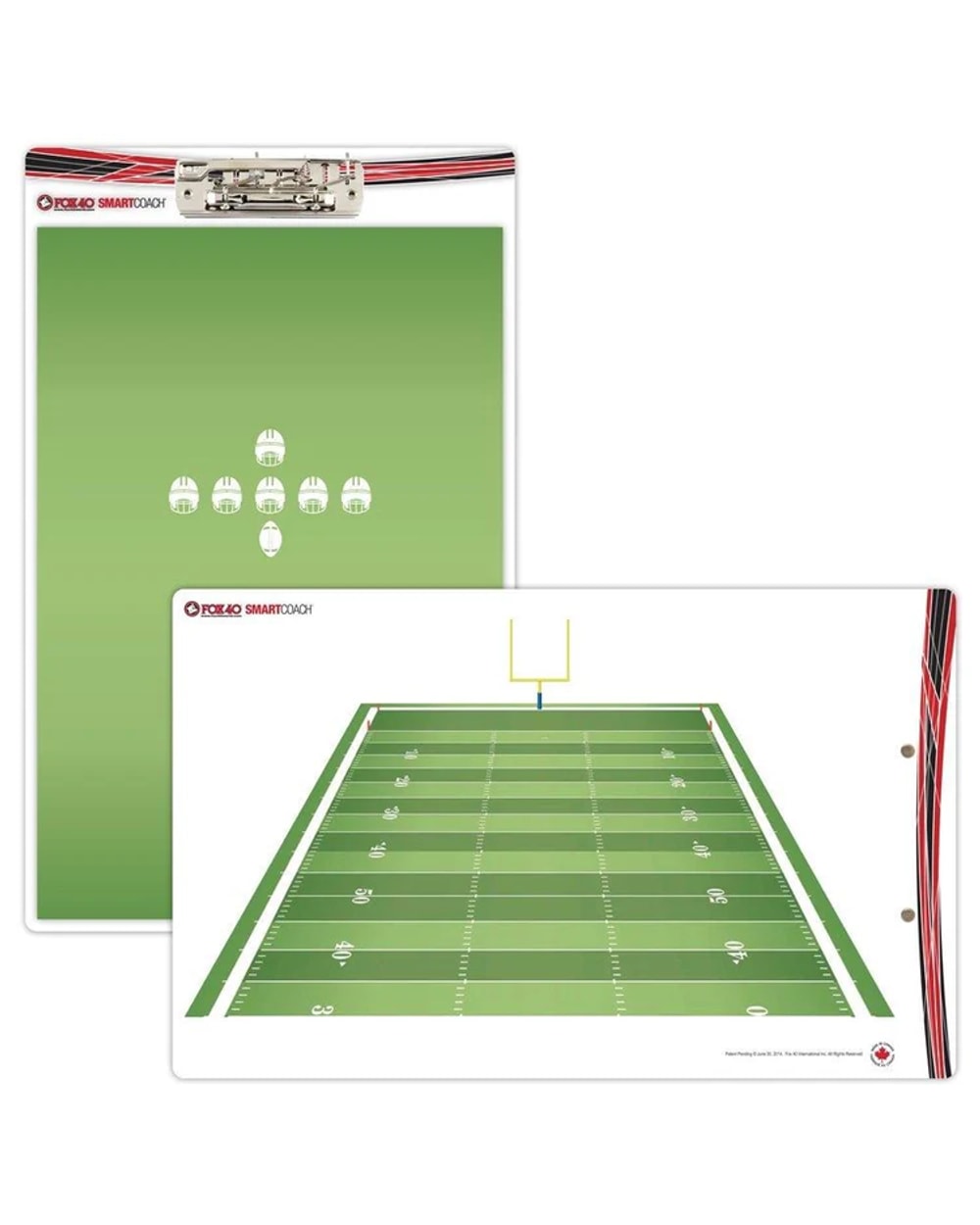 Fox 40 SmartCoach Pro 10"x16" Football Clipboard