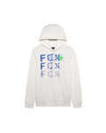 Fox Emotion Pullover Hoodie - White - Front