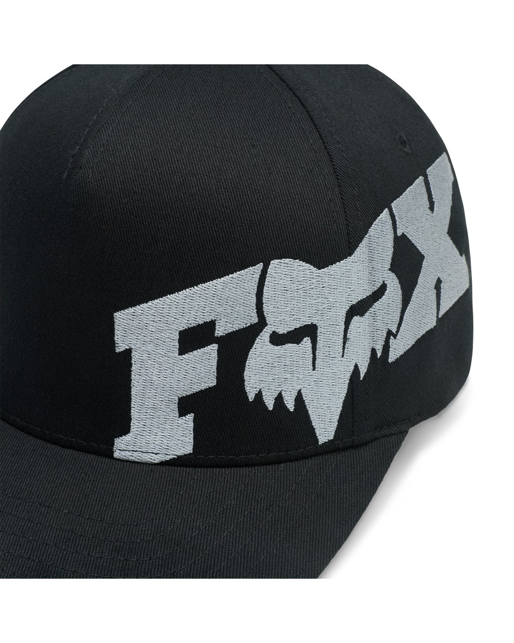 Fox F Head X Flexfit Hat - Black - detail