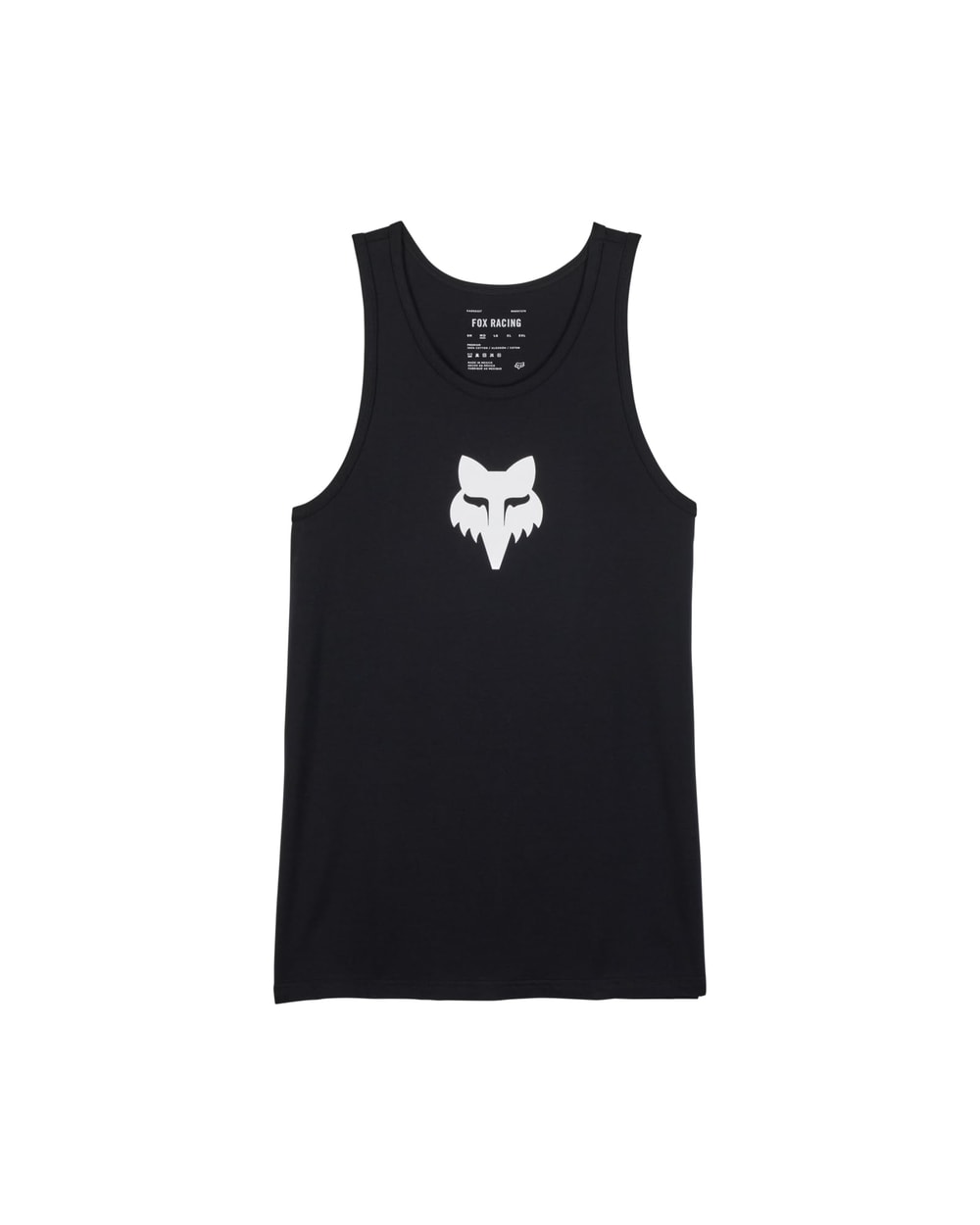 Fox Head Premium Tank, Black, front