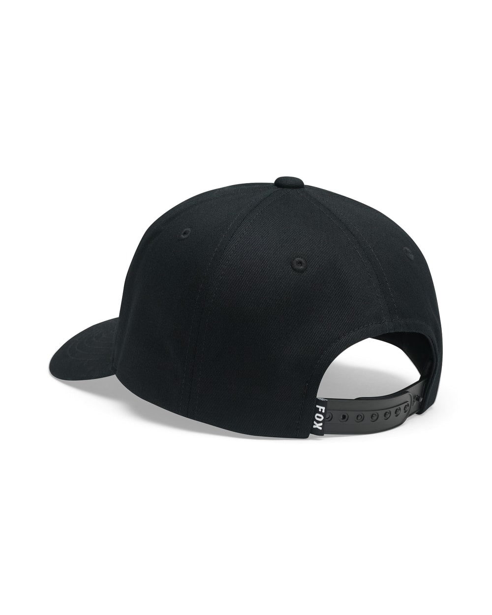Fox Head Subframe Snapback Hat - Black - back