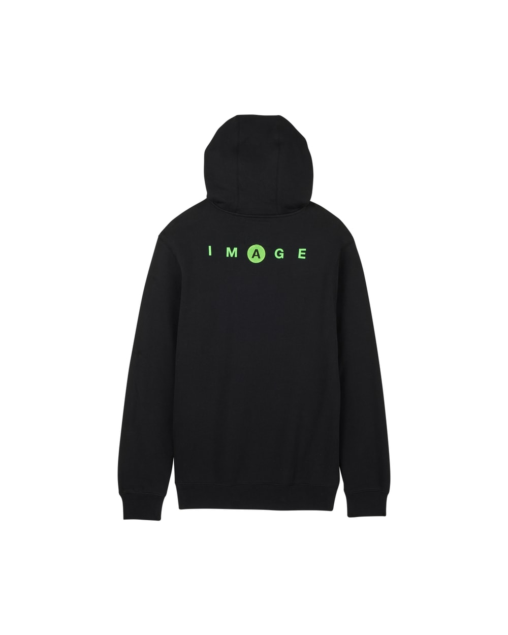 Fox Image Pullover Hoodie back