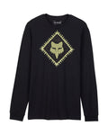 Fox Leo Premium Long Sleeve Tee - Black - Front