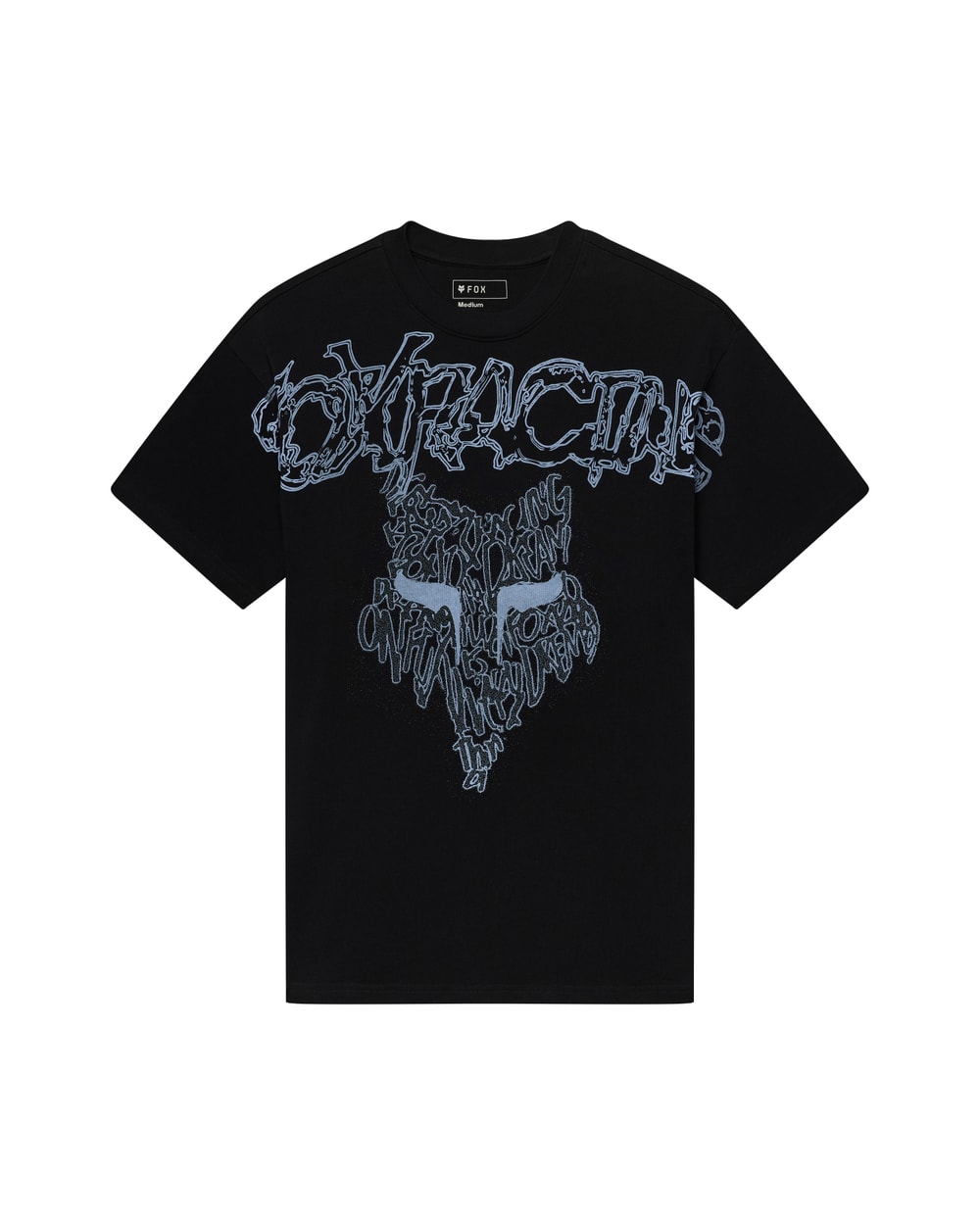 Fox Men's Abyss Heavyweight Short Sleeve T-Shirt - Black