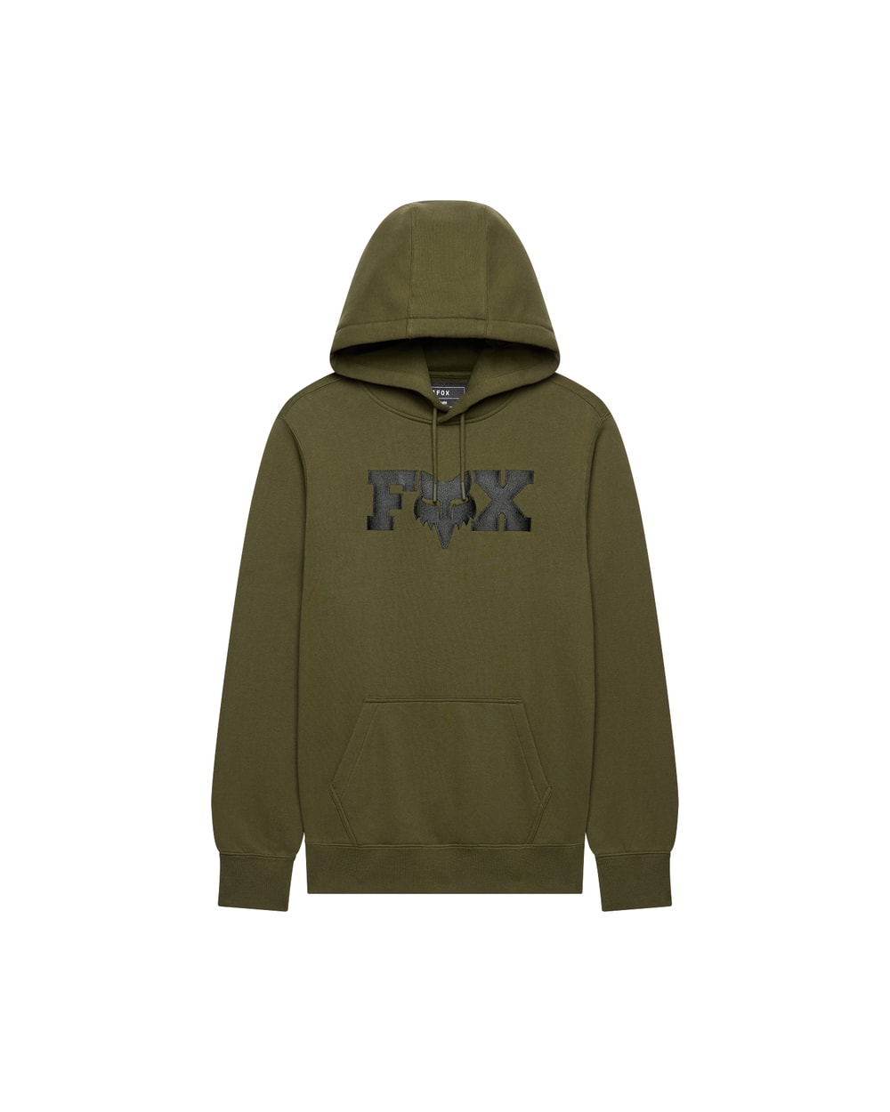 Fox Men's F Head X Fleece Pullover Hoodie - Olive Green
