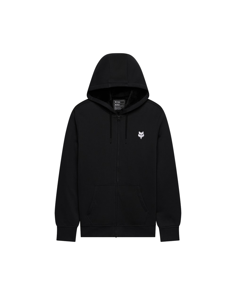 Fox Men's Fox Head Sasquatch Fleece Full-Zip Hoodie - Black