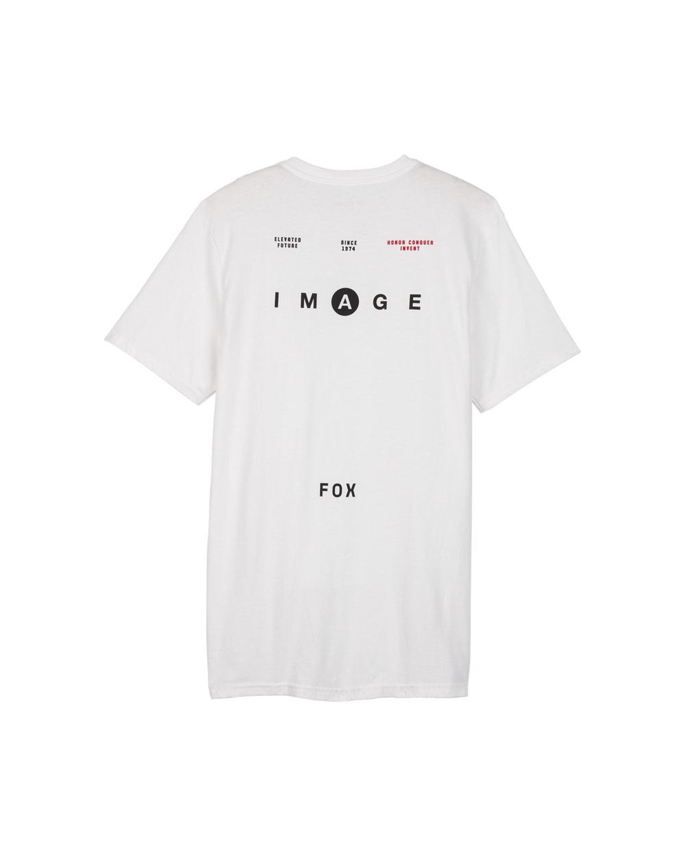 Fox Image Premium Tee Optic White back